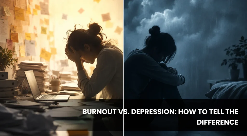Burnout vs depression